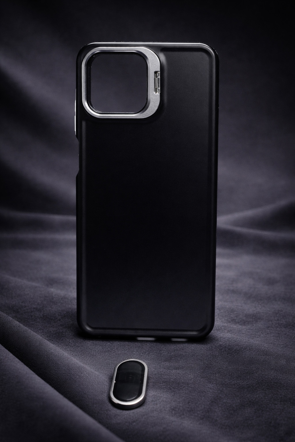 Case Titan - Samsung A07, Black Titan