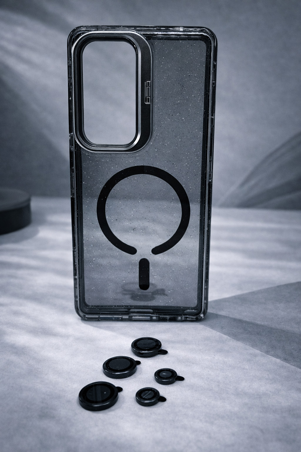 Case Microglitter - S25 ULTRA, Micro Glitter Black