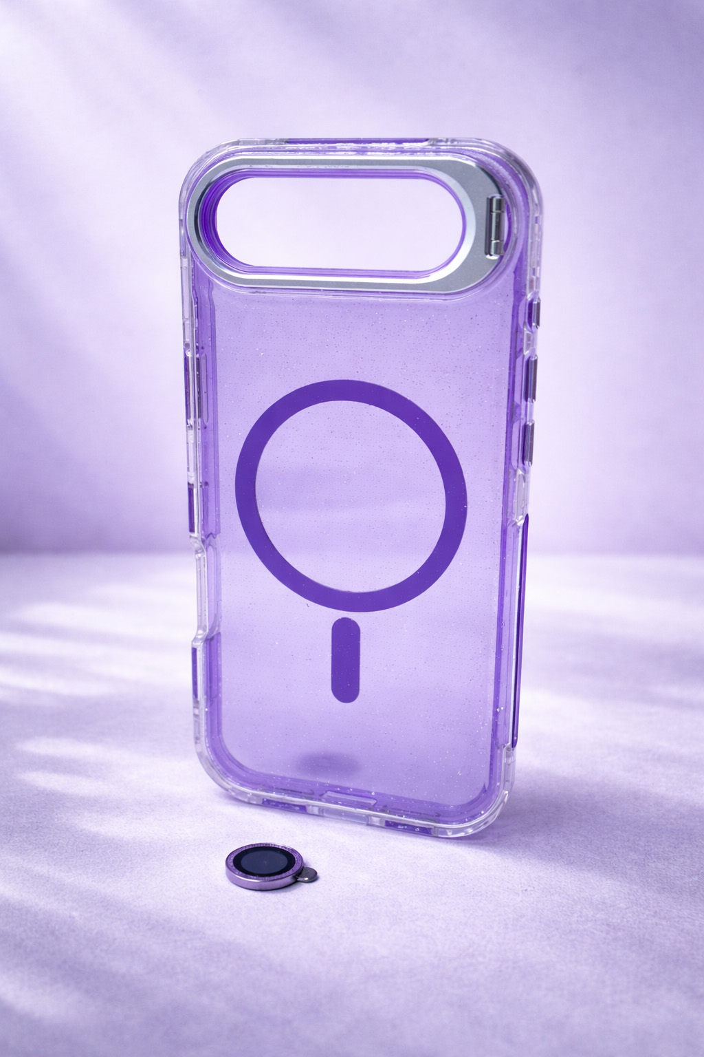 Case Microglitter - iPhone 17 AIR, Micro Glitter Purple