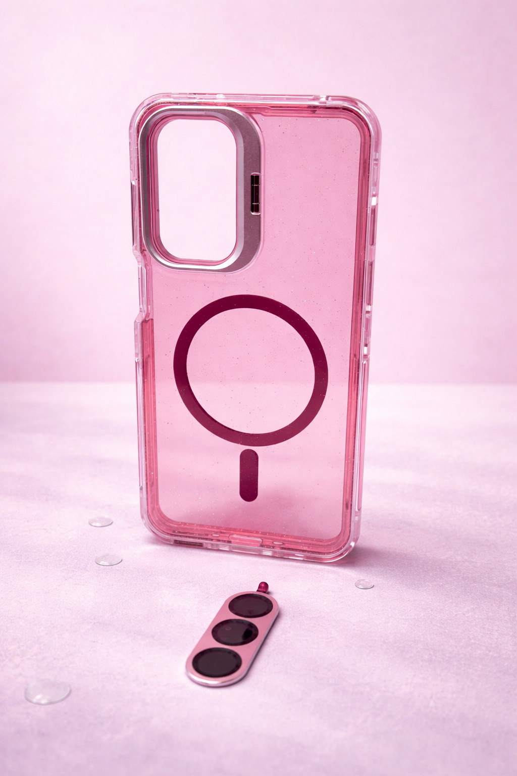 Case Microglitter - Samsung A25/A17, Micro Glitter Red