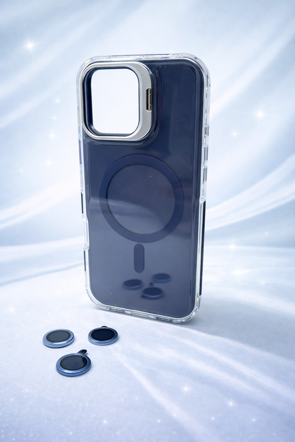 Case Jelly Premium - iPhone 16 PRO MAX, Blue Jelly Premium