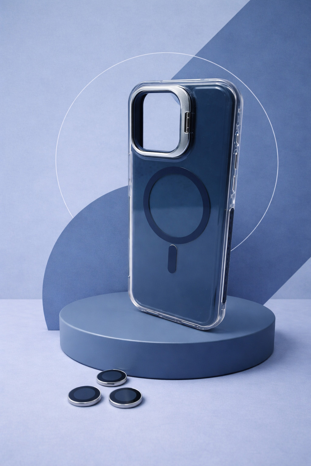 Case Jelly Premium - iPhone 15 PRO MAX, Blue Jelly Premium