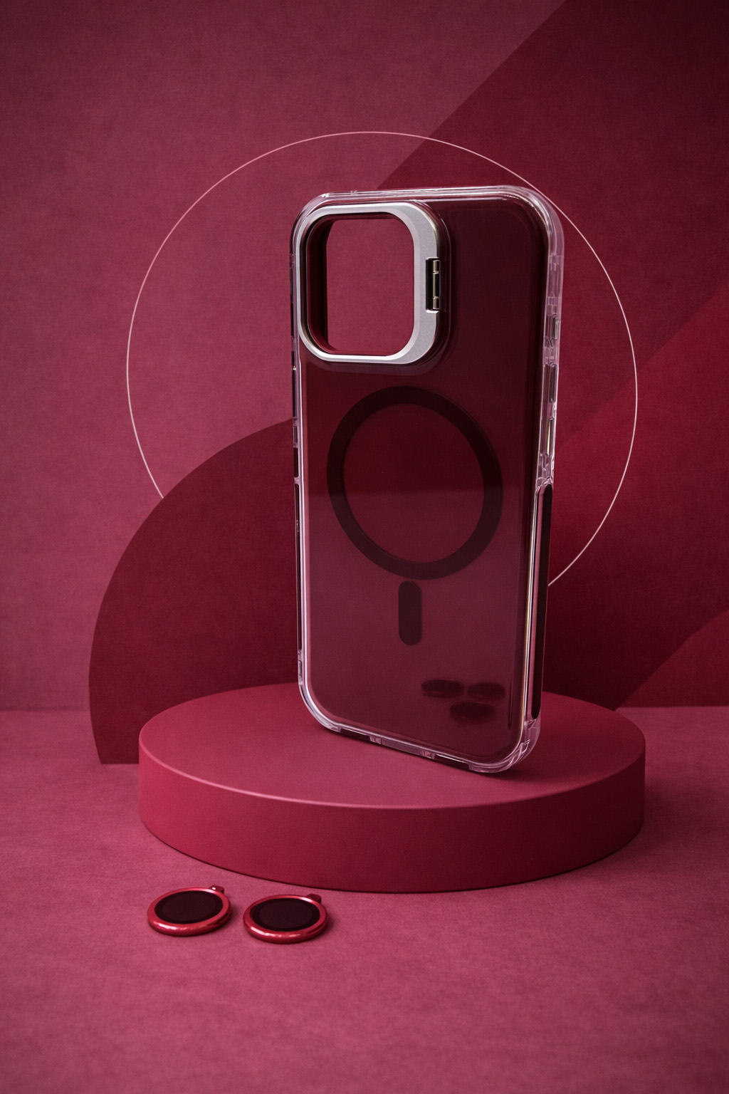 Case Jelly Premium - iPhone 16, Red Jelly Premium