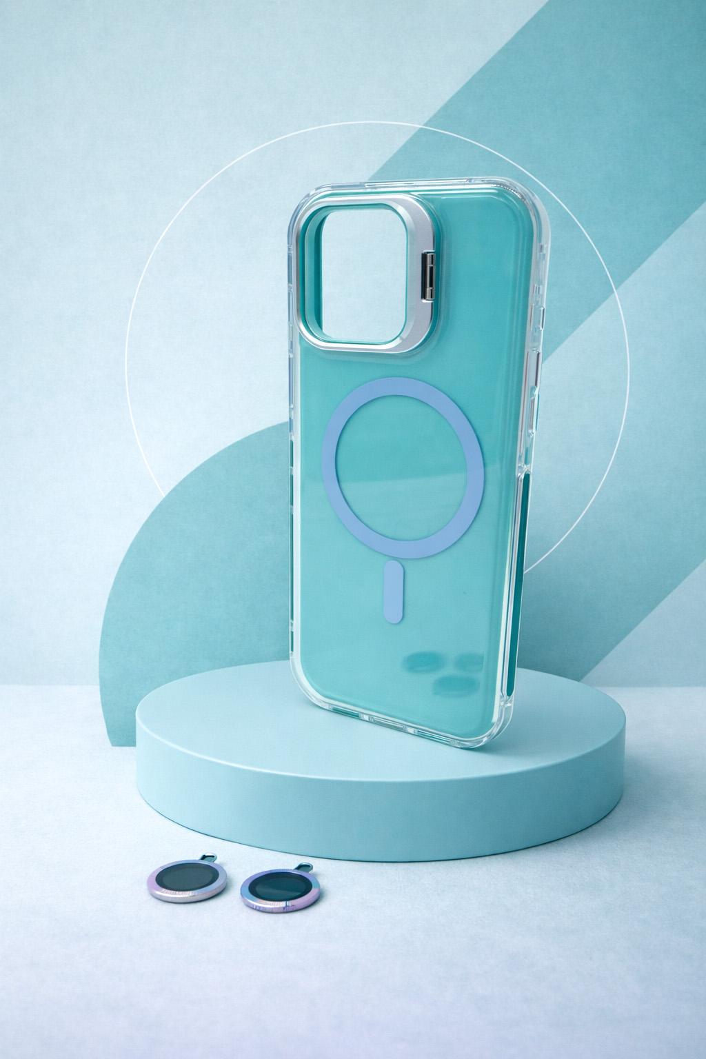 Case Jelly Premium - iPhone 16, Mint jelly Premium