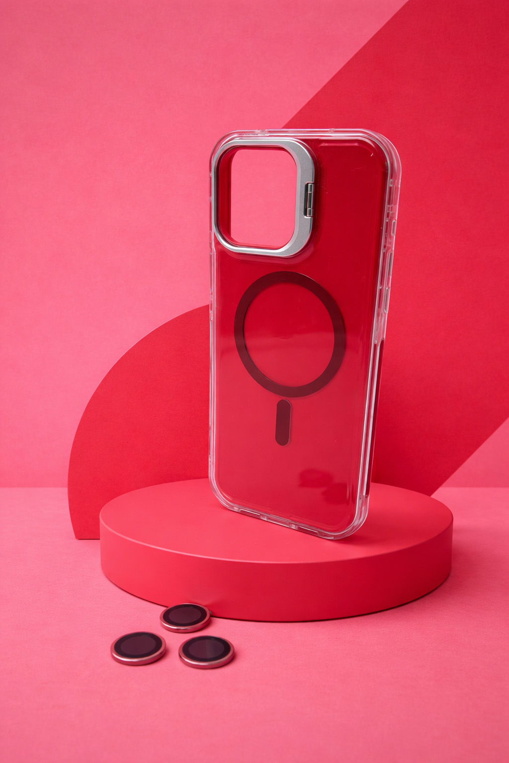Case Jelly Premium - iPhone 15 PRO MAX, Red Jelly Premium