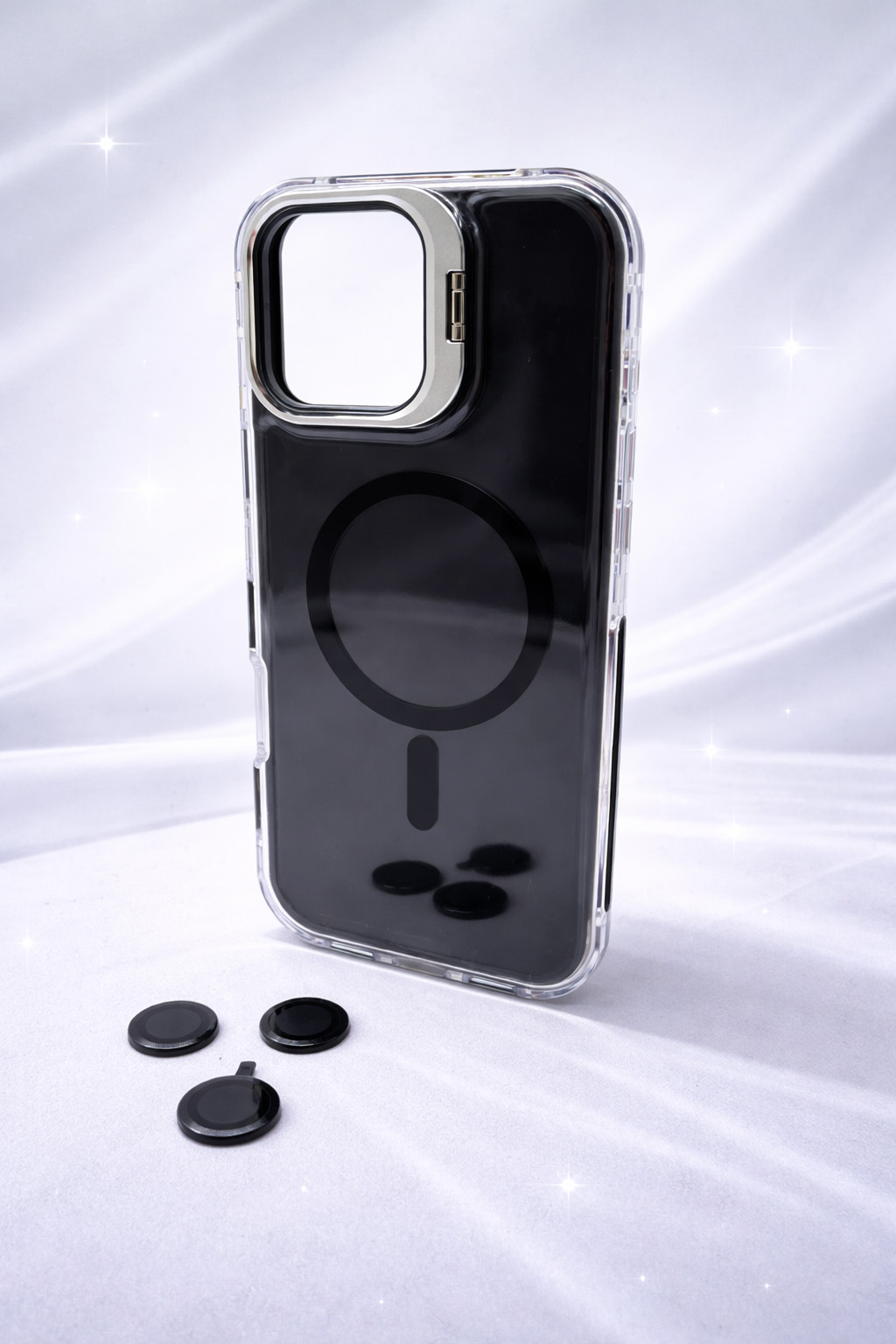 Case Jelly Premium - iPhone 16 PRO MAX, Black Jelly premium