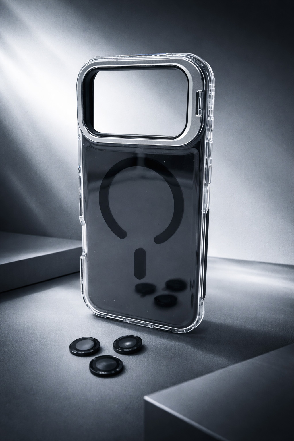 Case Jelly Premium - iPhone 17 PRO MAX, Black Jelly premium