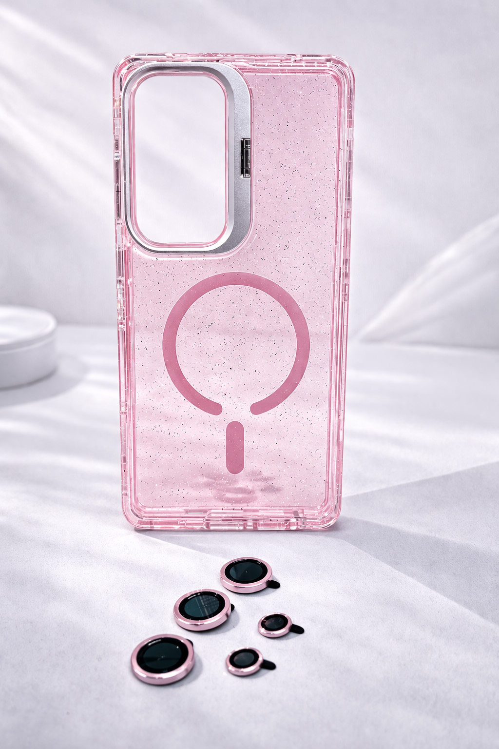 Case Microglitter - S25 ULTRA, Micro Glitter Red