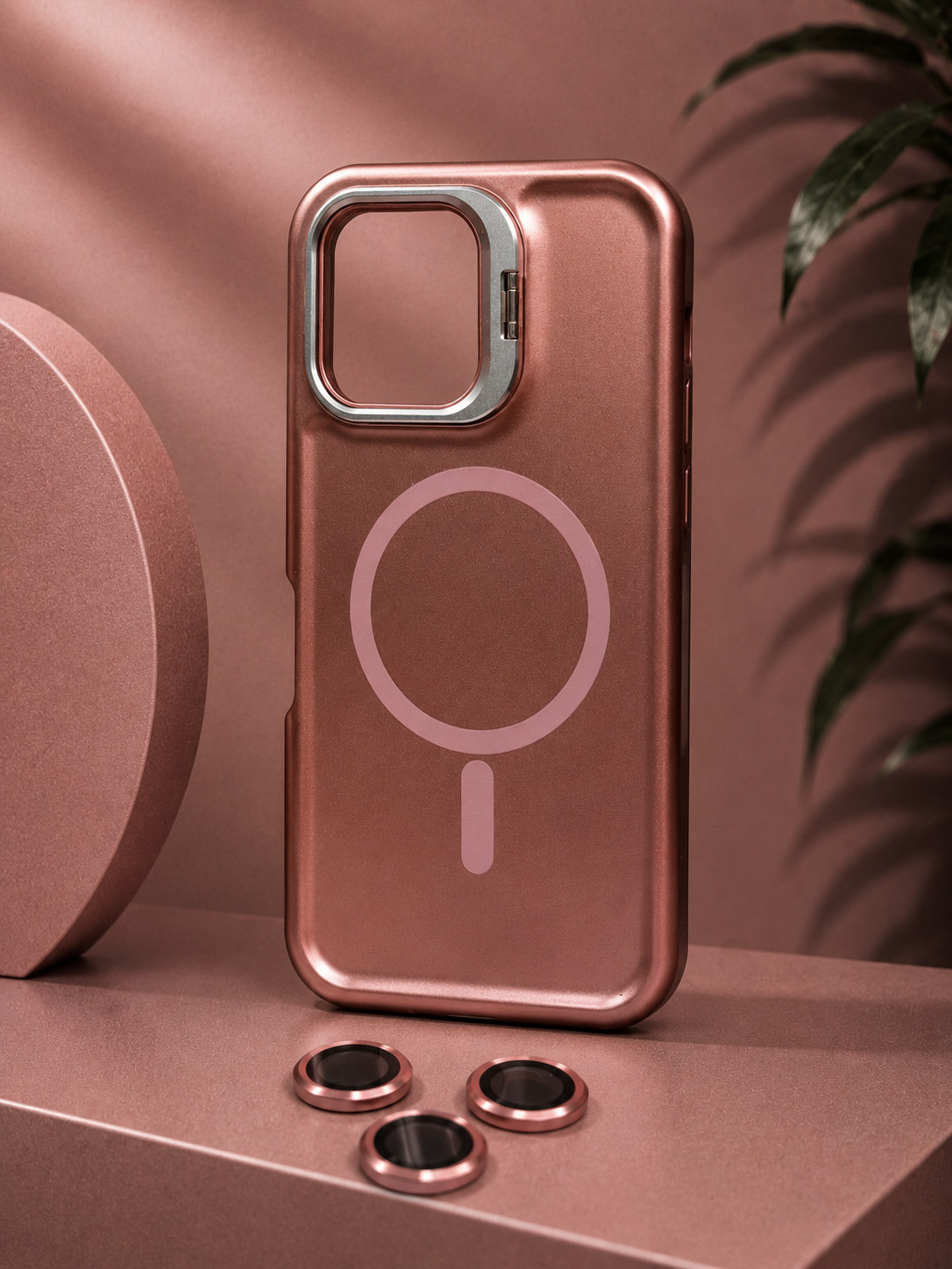 Case Titan - iPhone 16 PRO MAX, Rose Gold Titan