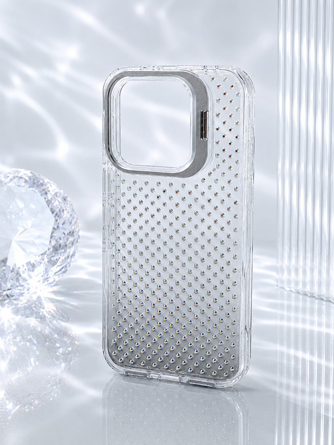 Case Estella - Oppo Reno 14F, Crystal Black Estella