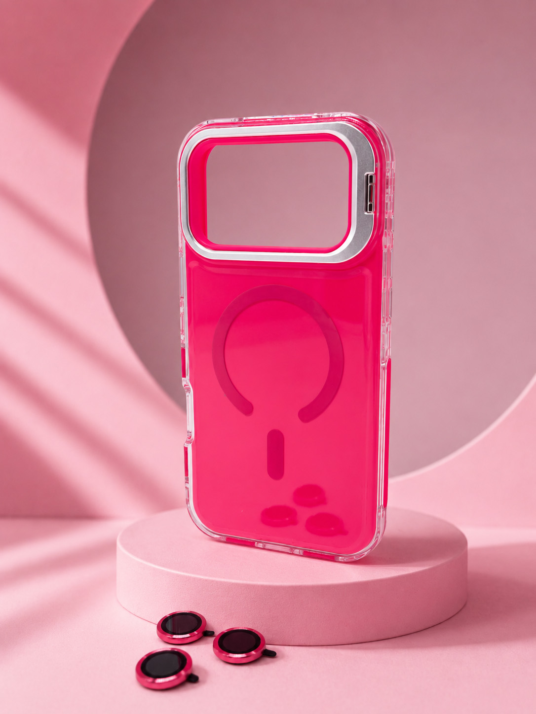 Case Jelly Premium - iPhone 17 PRO MAX, Fiush Jelly Premium