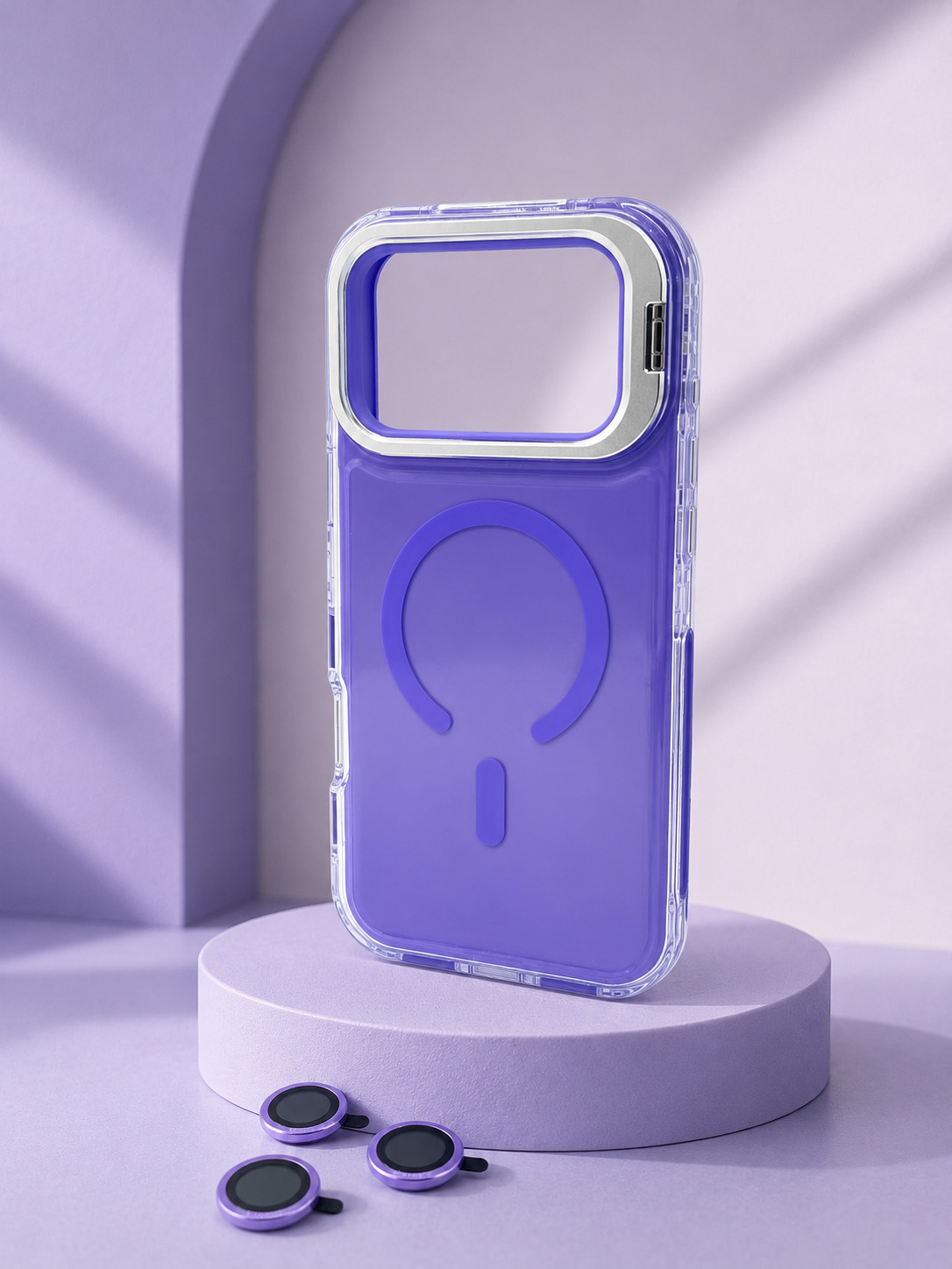 Case Jelly Premium - iPhone 17 PRO MAX, Purple Jelly Premium