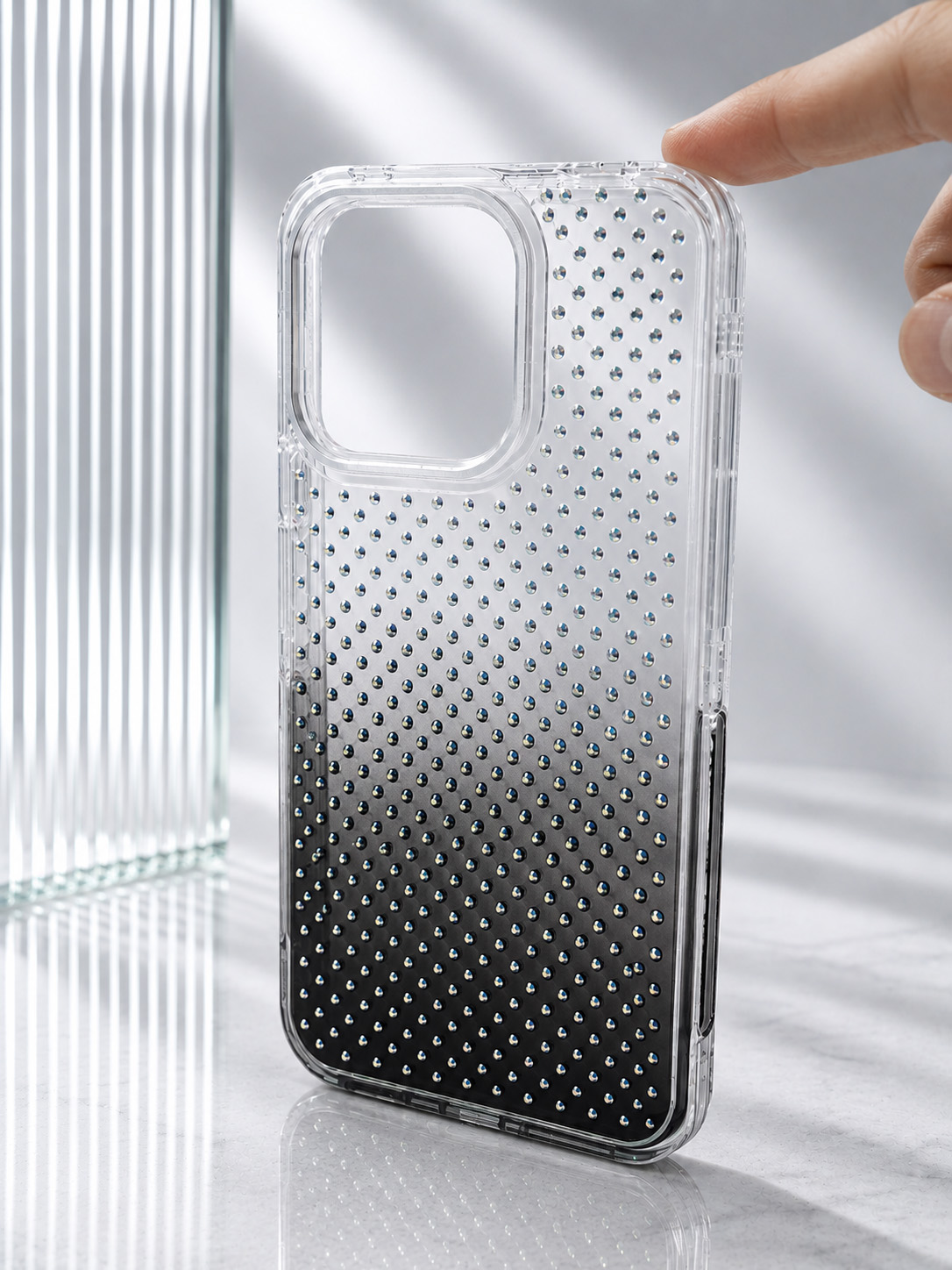 Case Estella - Honor 400 LITE, Crystal Black Estella