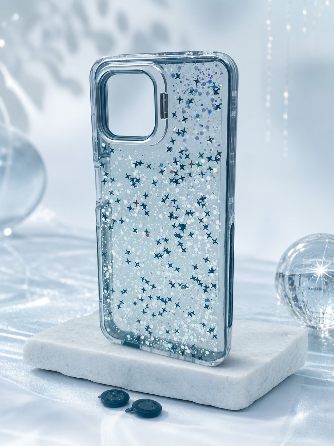 Case Nebula - Samsung A06, Black Nebula