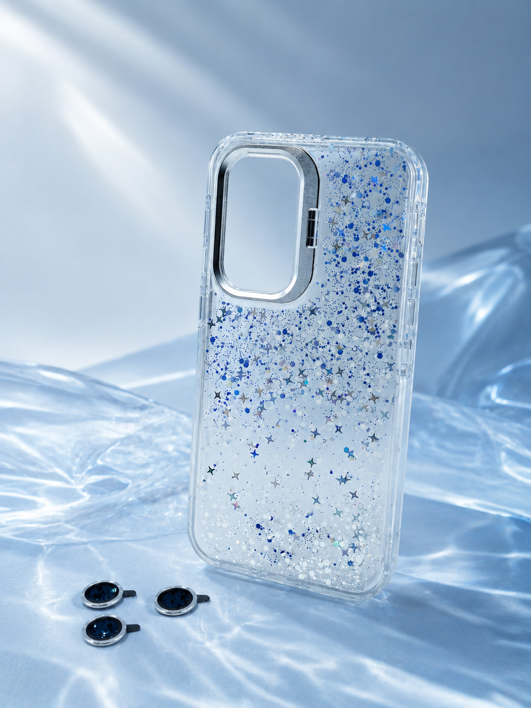 Case Nebula - Samsung A37, White Nebula