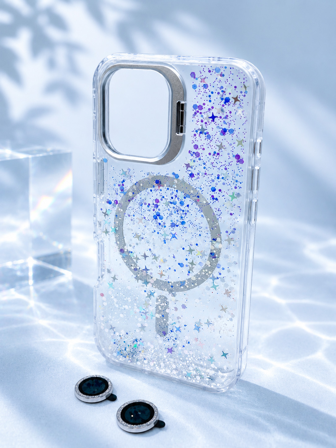 Case Nebula - iPhone 16, White Nebula