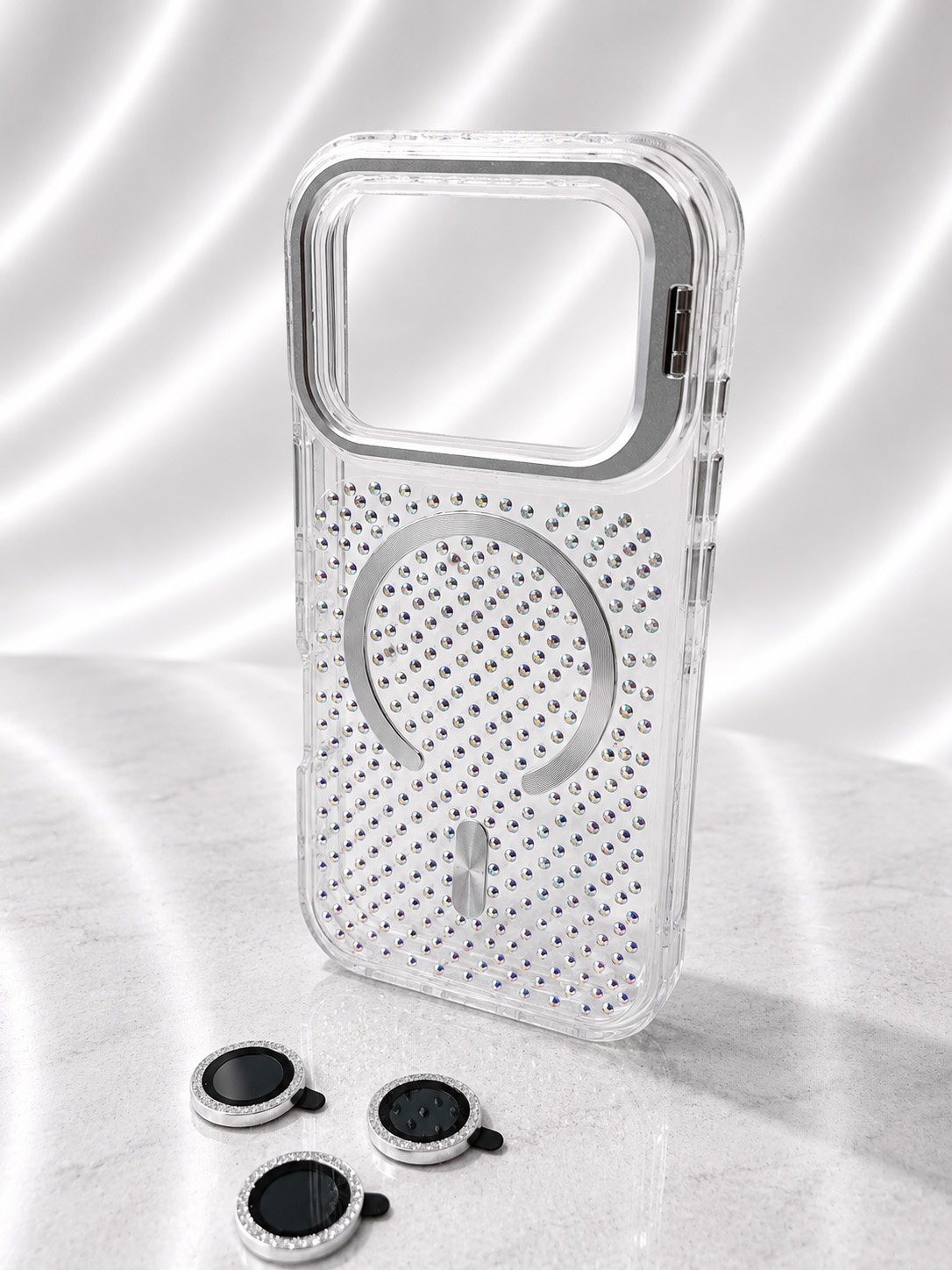 Case Estella - iPhone 17 PRO, Crystal White Estella