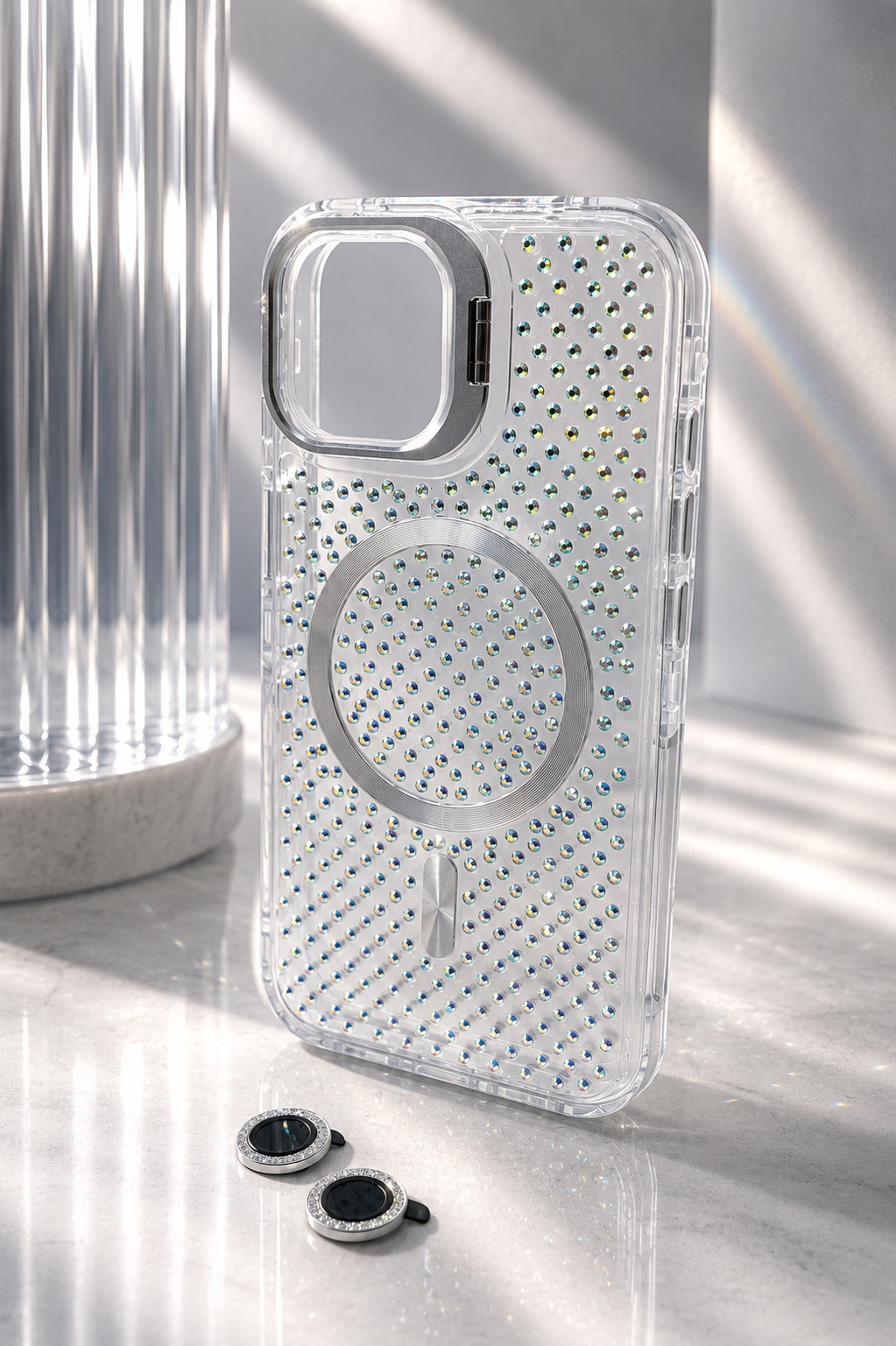 Case Estella - iPhone 13/14, Crystal White Estella