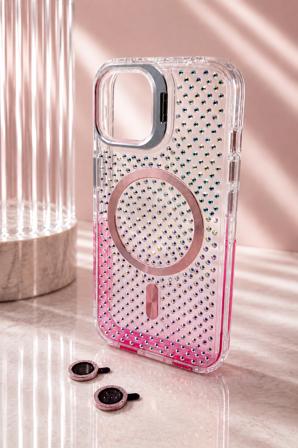 Case Estella - iPhone 13/14, Crystal Gold Estella