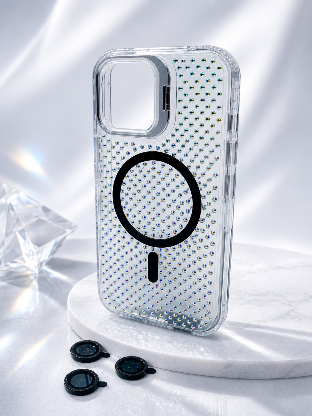 Case Estella - iPhone 15 PRO MAX, Crystal Black Estella