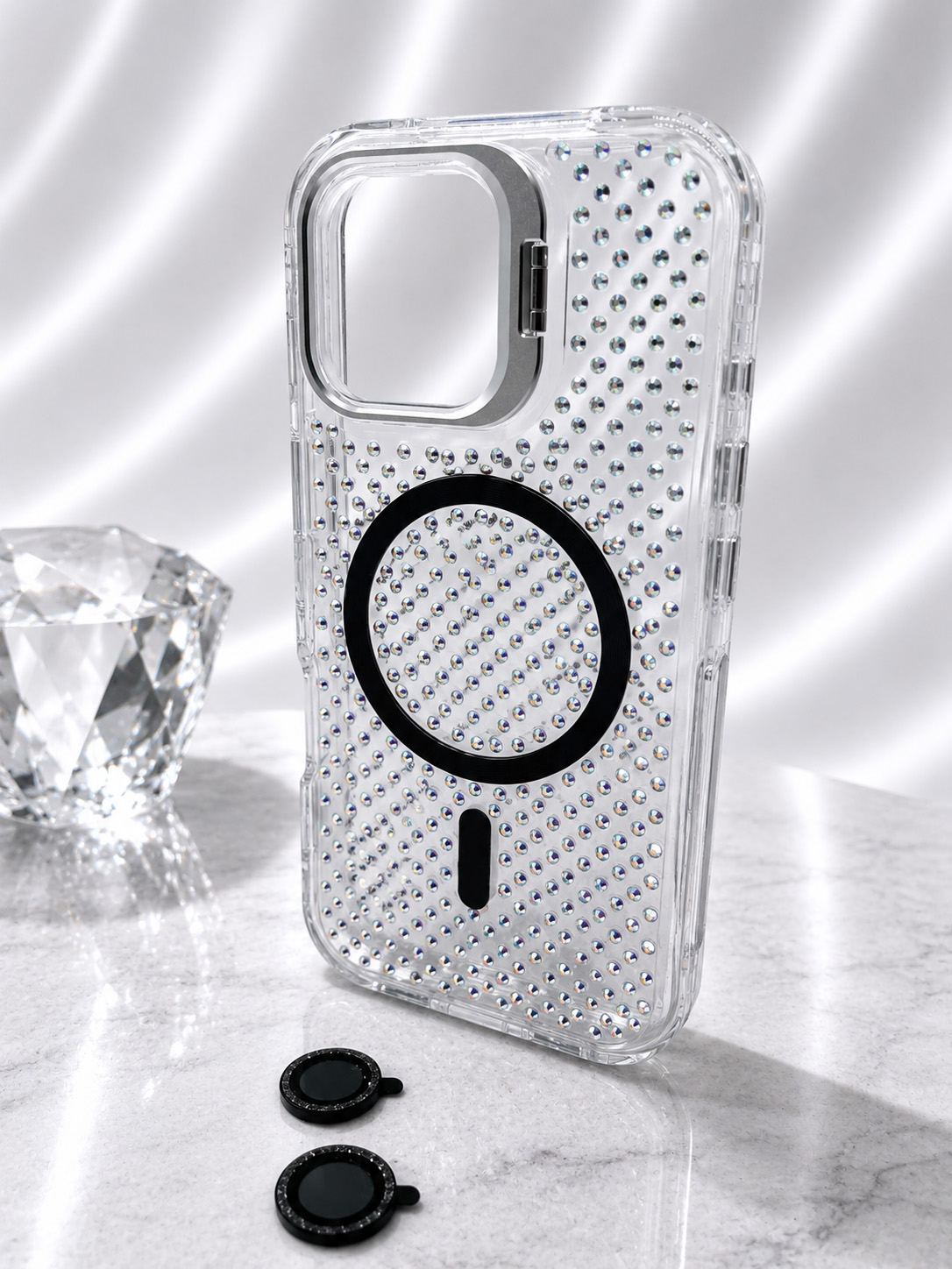 Case Estella - iPhone 17, Crystal Black Estella