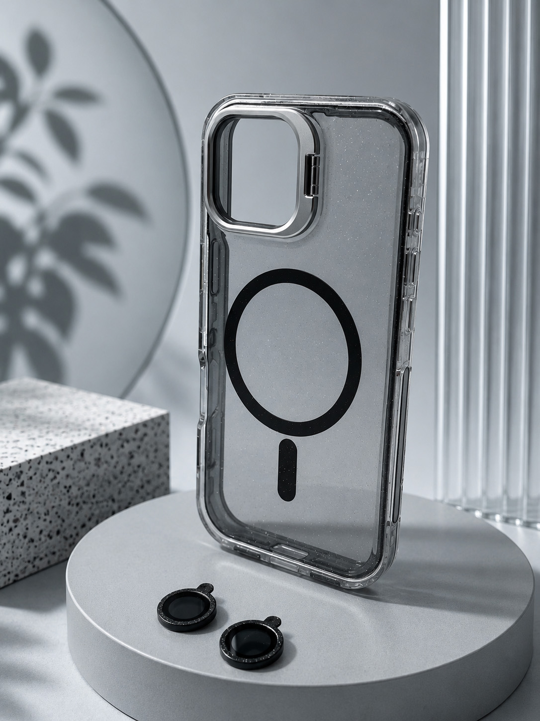 Case Microglitter - iPhone 17, Micro Glitter Black