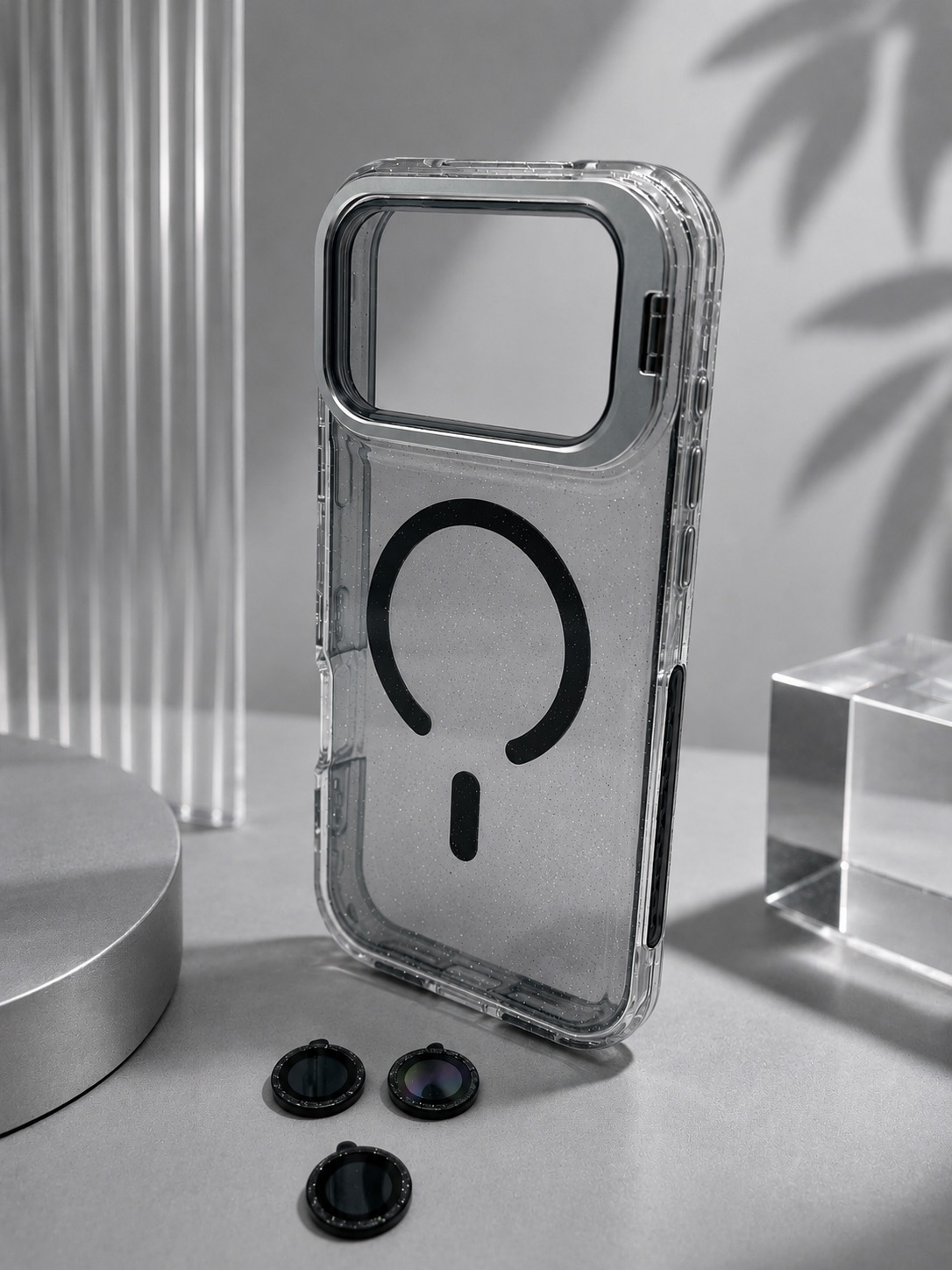 Case Microglitter - iPhone 17 PRO MAX, Micro Glitter Black