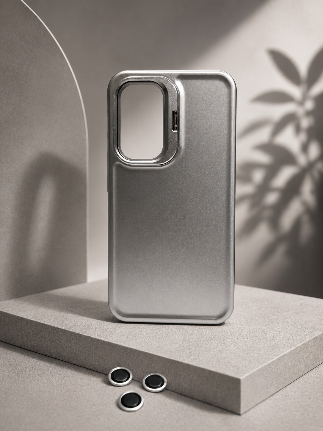 Case Titan - Samsung A37, Silver Titan
