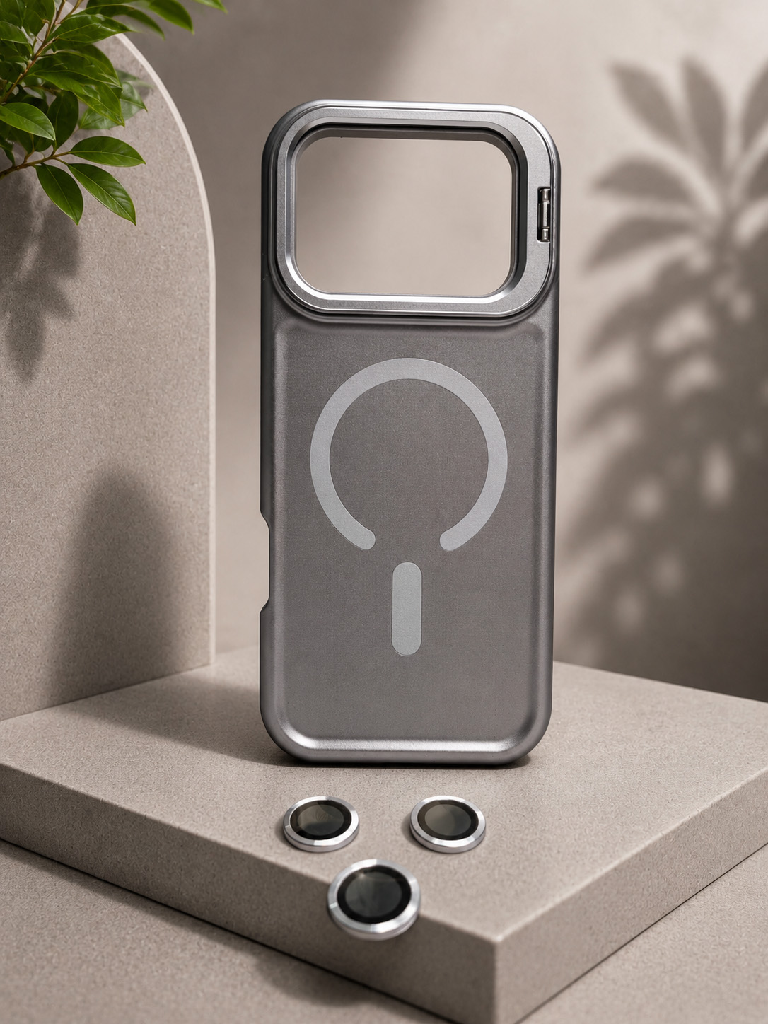 Case Titan - iPhone 17 PRO, Silver Titan