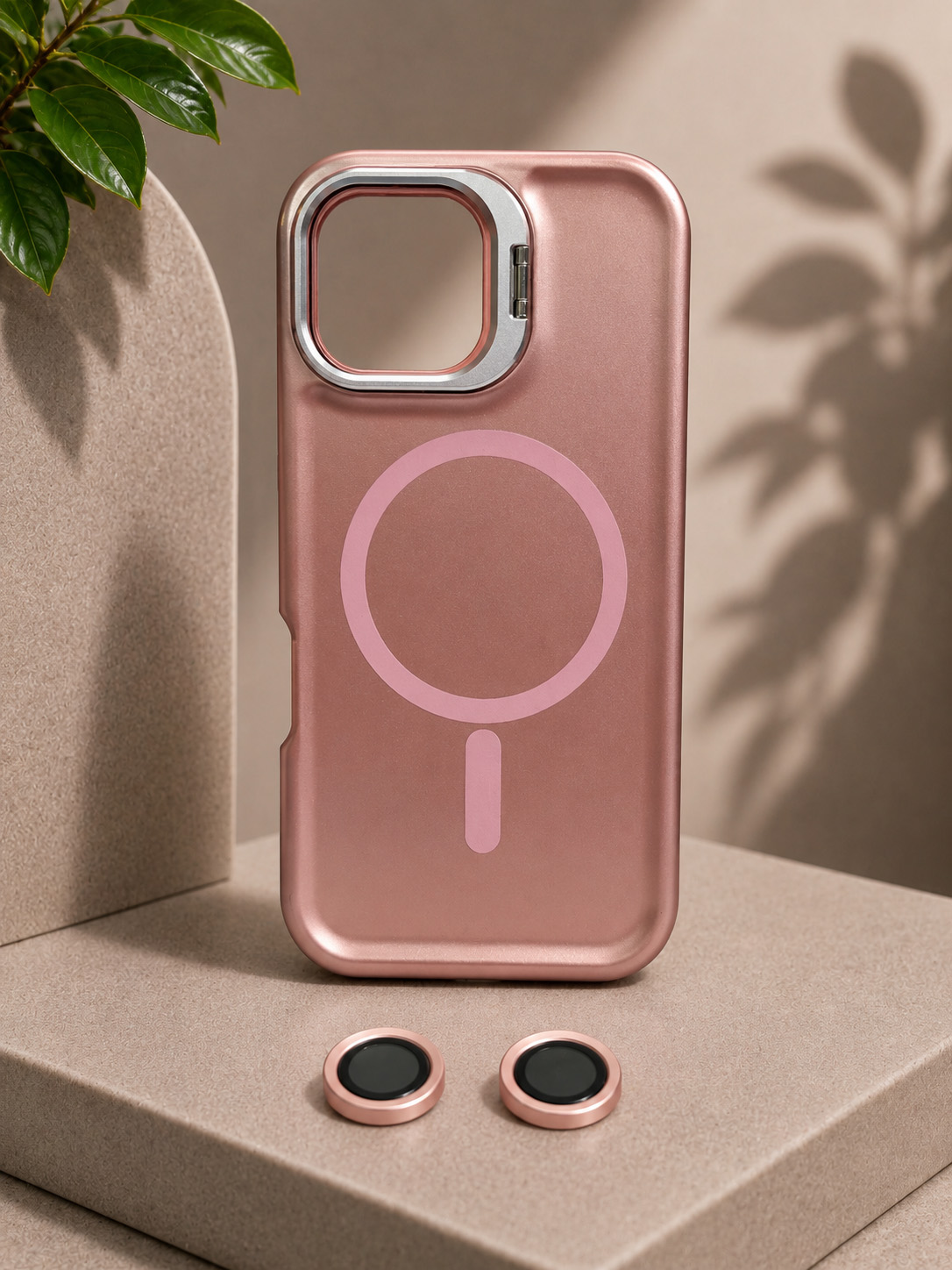Case Titan - iPhone 13/14, Rose Gold Titan
